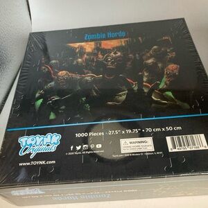 Zombie Horde Monster Horror 1000 Piece Jigsaw Puzzle